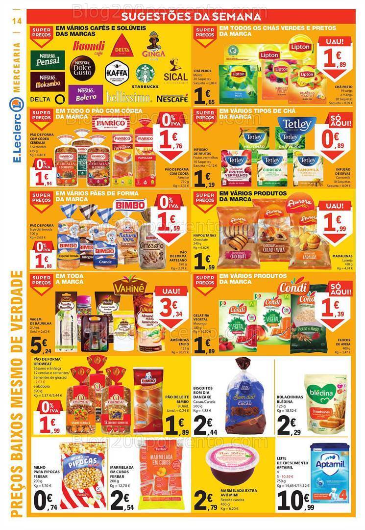 Antevisão Folheto E-LECLERC Promoções de 21 a 27 setembro