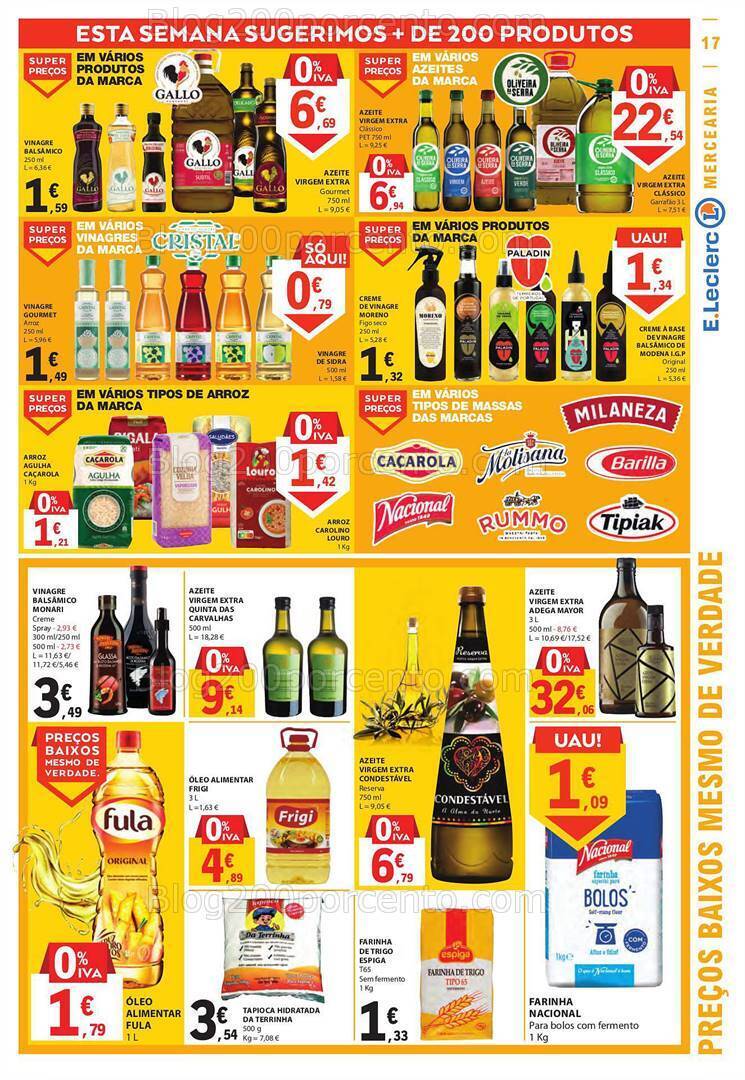 Antevisão Folheto E-LECLERC Promoções de 21 a 27 setembro