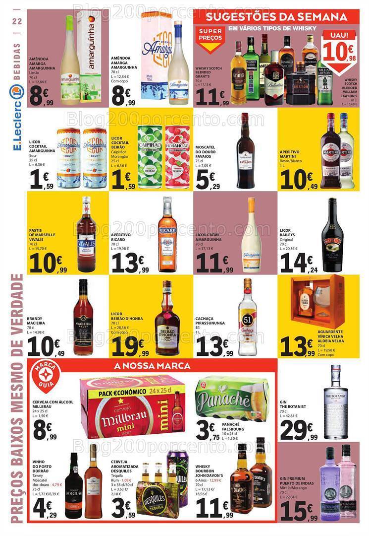 Antevisão Folheto E-LECLERC Promoções de 21 a 27 setembro