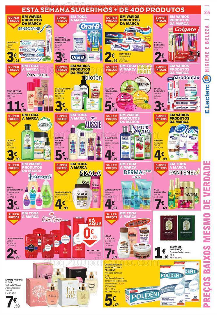 Antevisão Folheto E-LECLERC Promoções de 21 a 27 setembro