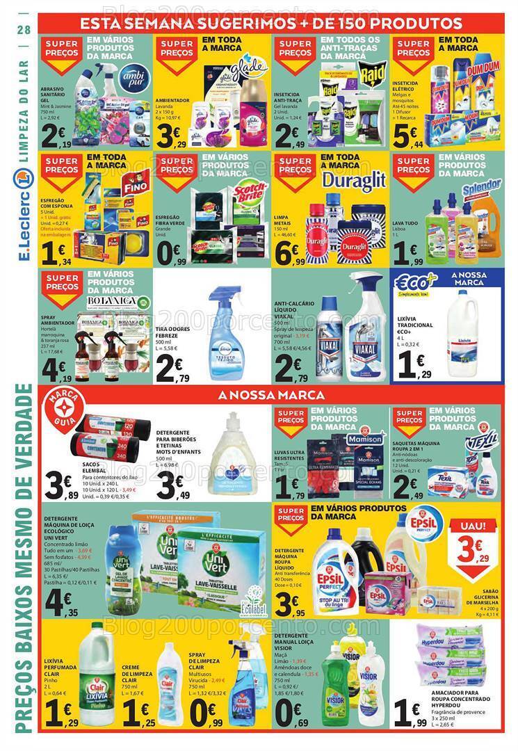Antevisão Folheto E-LECLERC Promoções de 21 a 27 setembro
