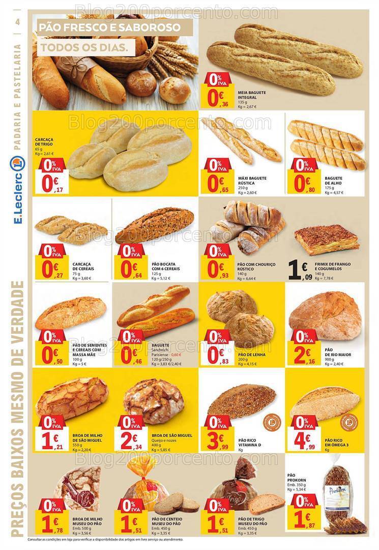 Antevisão Folheto E-LECLERC Promoções de 21 a 27 setembro