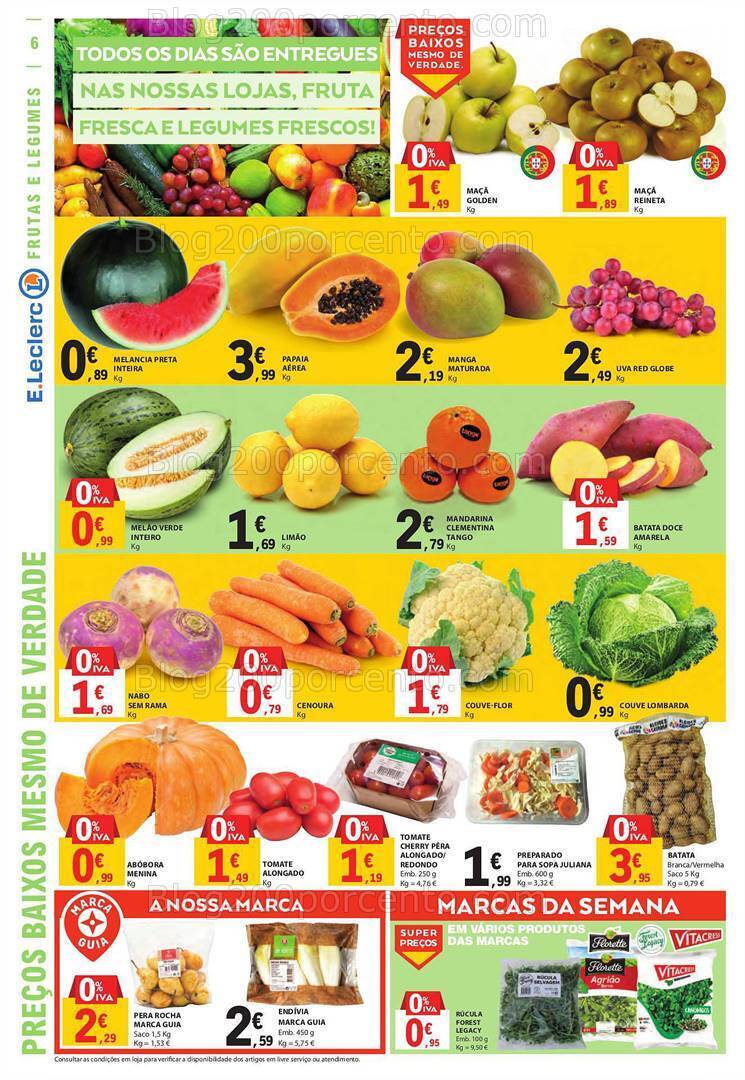 Antevisão Folheto E-LECLERC Promoções de 21 a 27 setembro