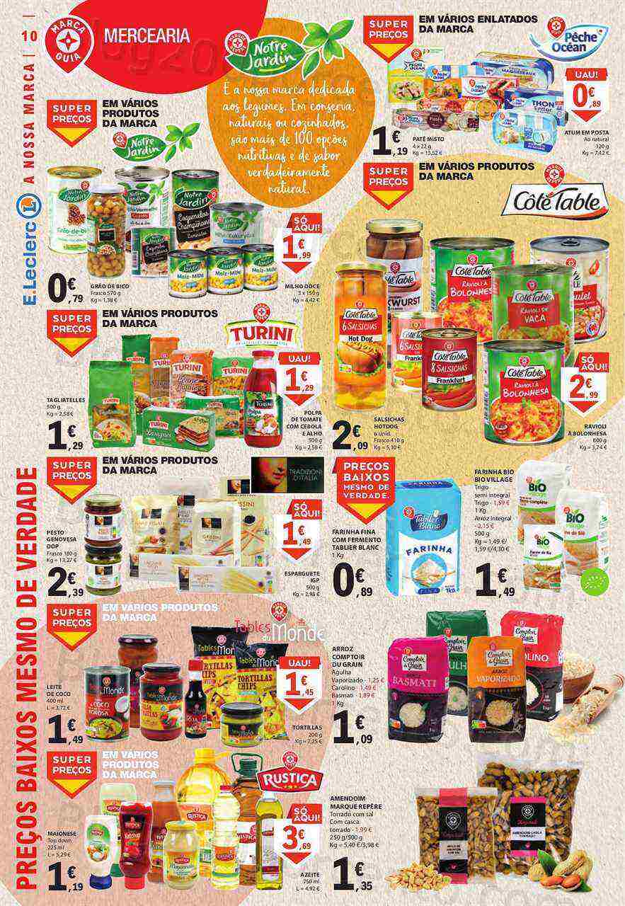 Antevisão Folheto E-LECLERC Especial Marca Guia Promoções de 21 março a 2 abril