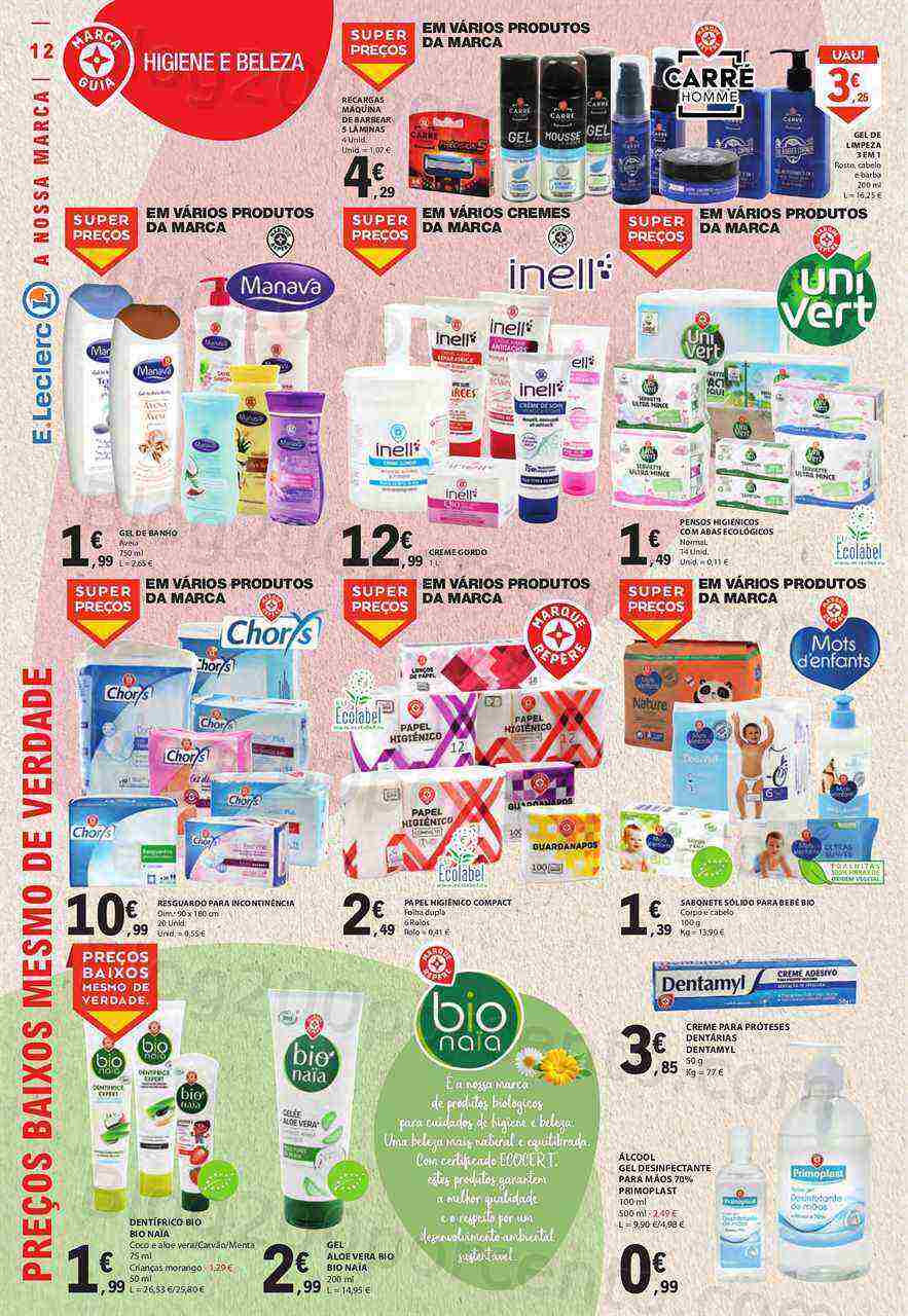 Antevisão Folheto E-LECLERC Especial Marca Guia Promoções de 21 março a 2 abril
