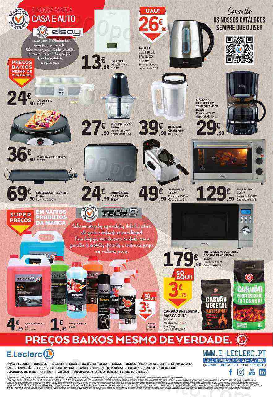 Antevisão Folheto E-LECLERC Especial Marca Guia Promoções de 21 março a 2 abril