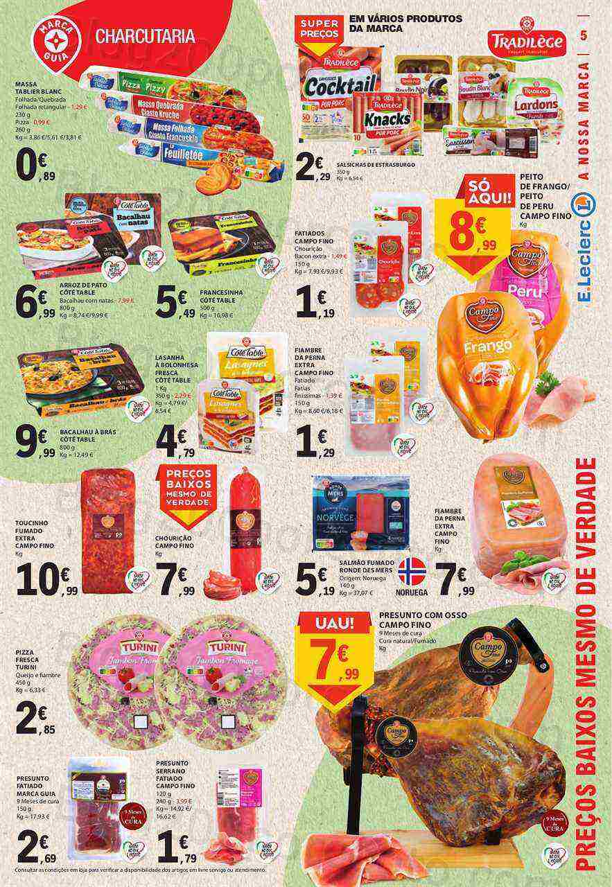 Antevisão Folheto E-LECLERC Especial Marca Guia Promoções de 21 março a 2 abril