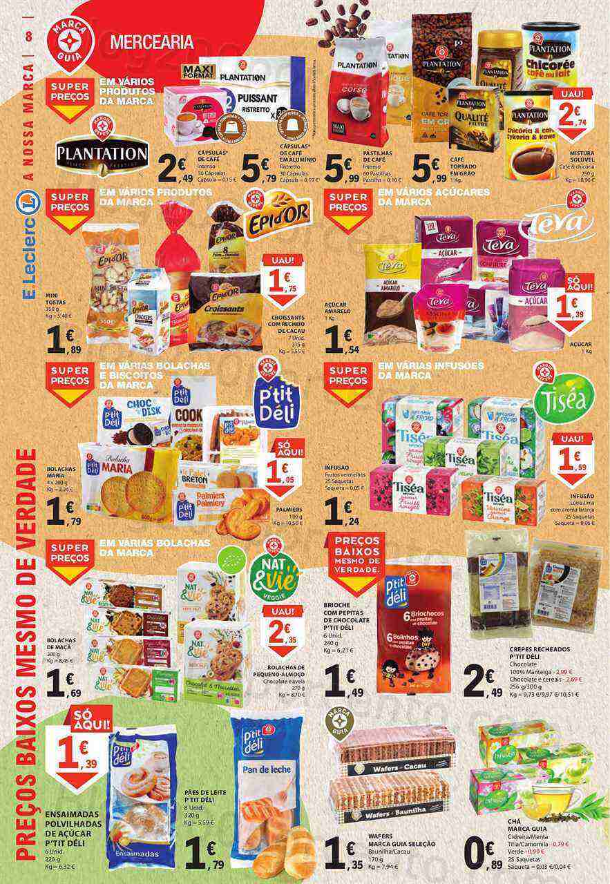Antevisão Folheto E-LECLERC Especial Marca Guia Promoções de 21 março a 2 abril