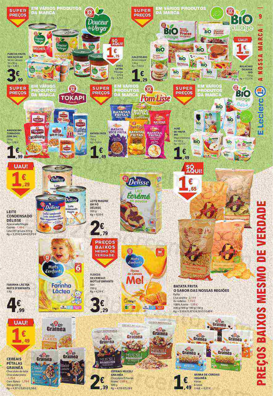 Antevisão Folheto E-LECLERC Especial Marca Guia Promoções de 21 março a 2 abril