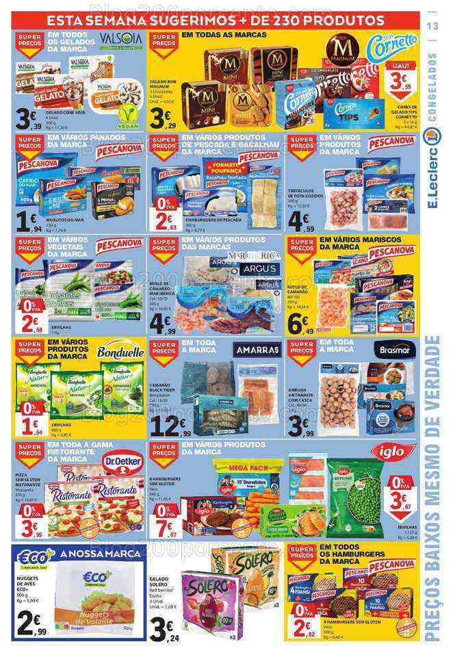 Antevisão Folheto E-LECLERC Promoções de 22 a 28 junho