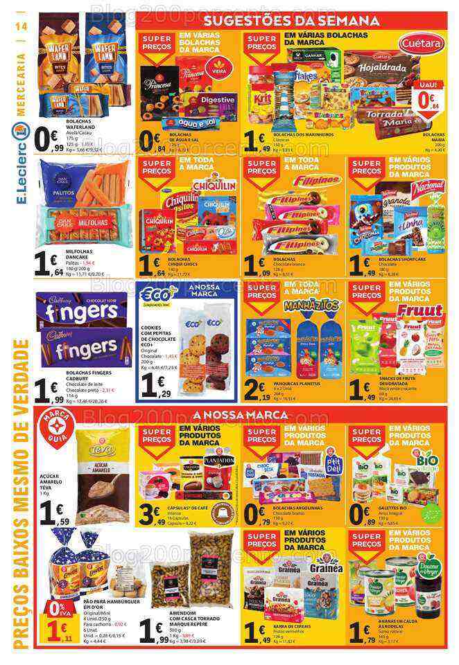 Antevisão Folheto E-LECLERC Promoções de 22 a 28 junho