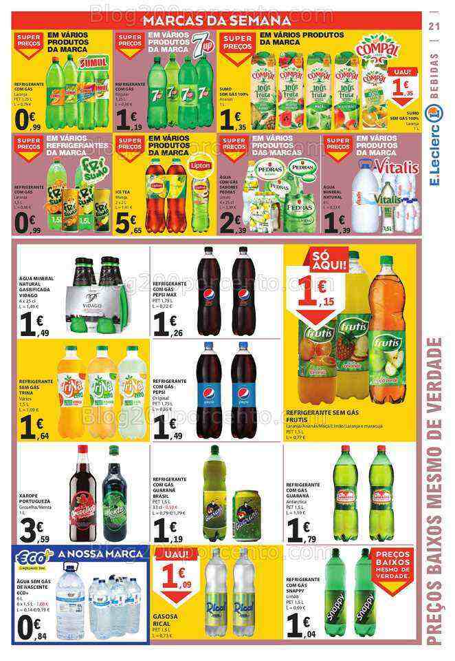 Antevisão Folheto E-LECLERC Promoções de 22 a 28 junho