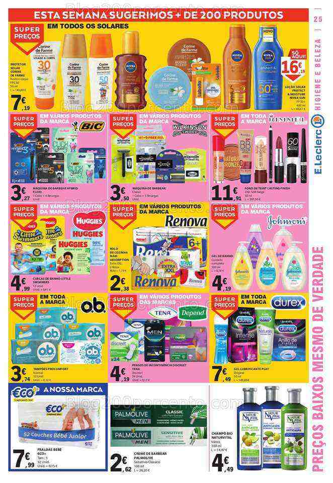 Antevisão Folheto E-LECLERC Promoções de 22 a 28 junho