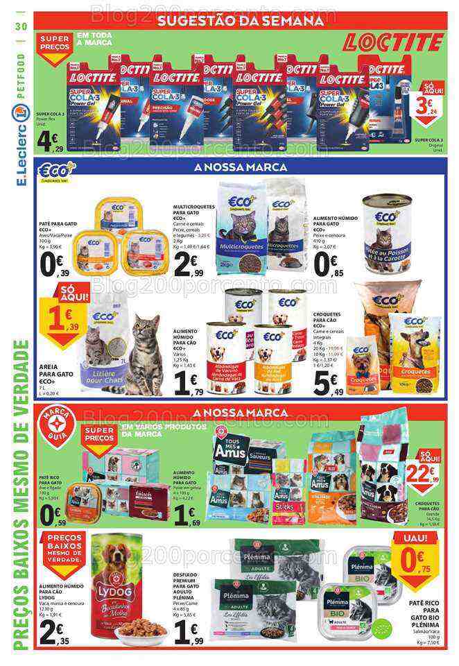 Antevisão Folheto E-LECLERC Promoções de 22 a 28 junho