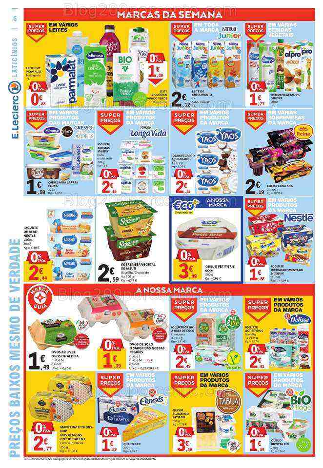 Antevisão Folheto E-LECLERC Promoções de 22 a 28 junho