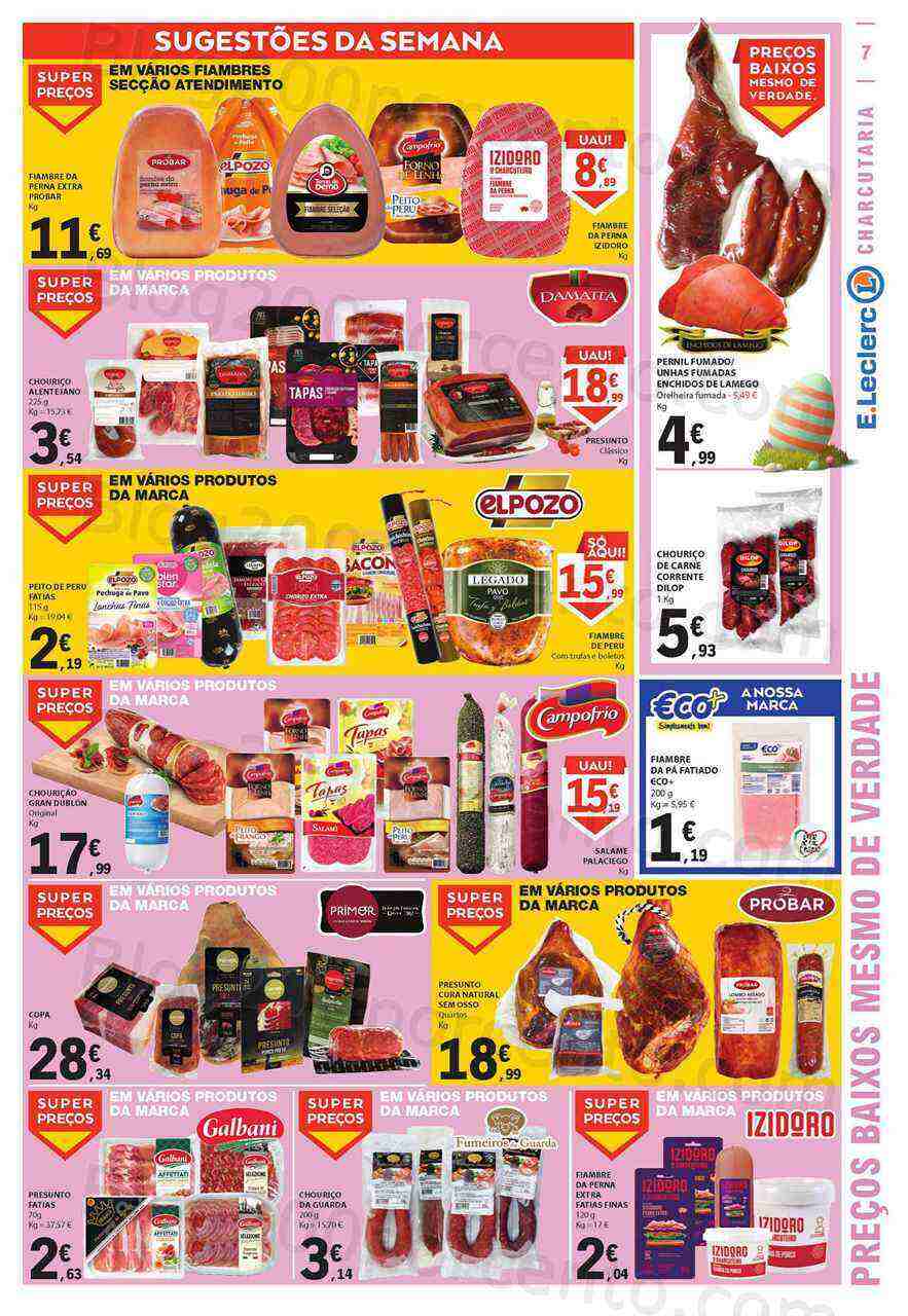 Antevisão Folheto E-LECLERC Promoções de 23 A 29 março