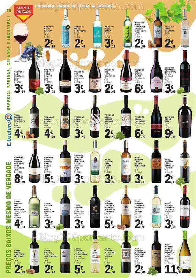 Antevisão Folheto E-LECLERC Especial Gelados e Bebidas Promoções de 27 junho a 9 julho