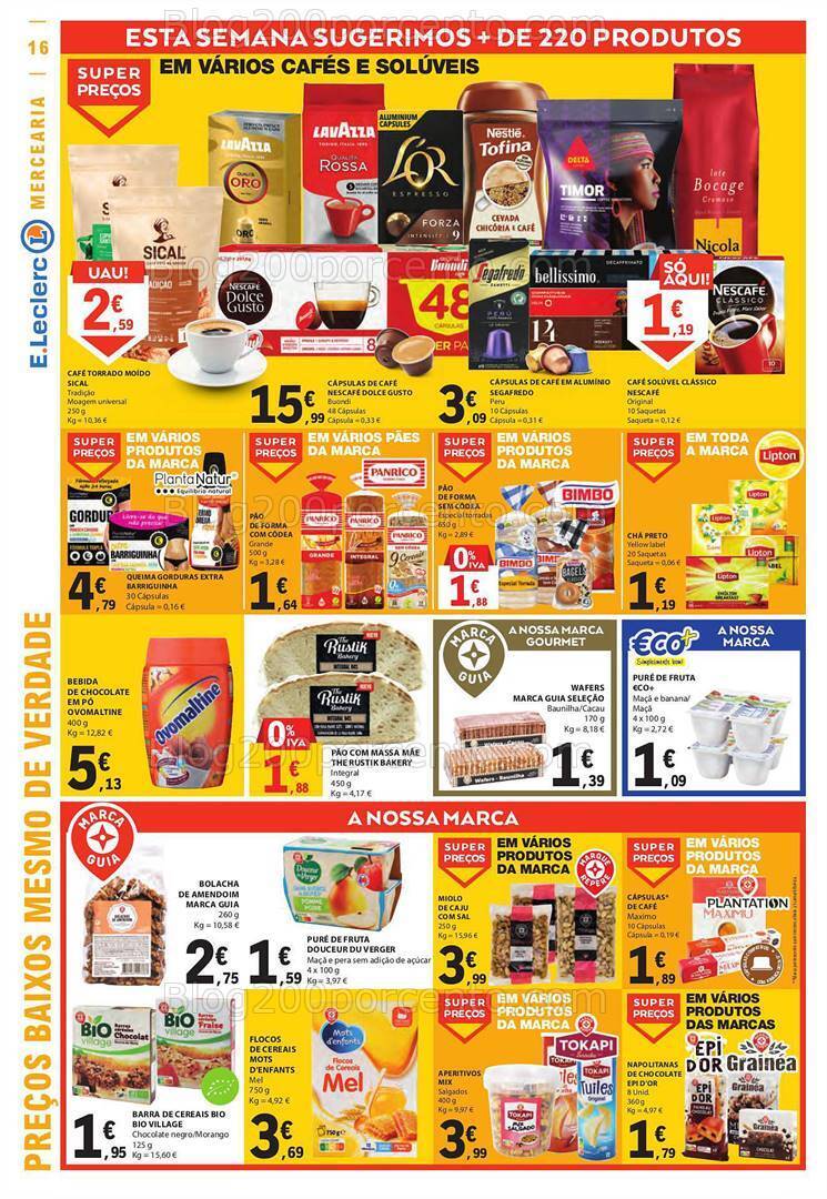Antevisão Folheto E-LECLERC Promoções de 28 setembro a 4 outubro