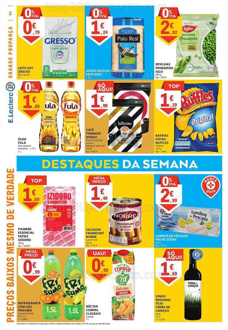 Antevisão Folheto E-LECLERC Promoções de 28 setembro a 4 outubro