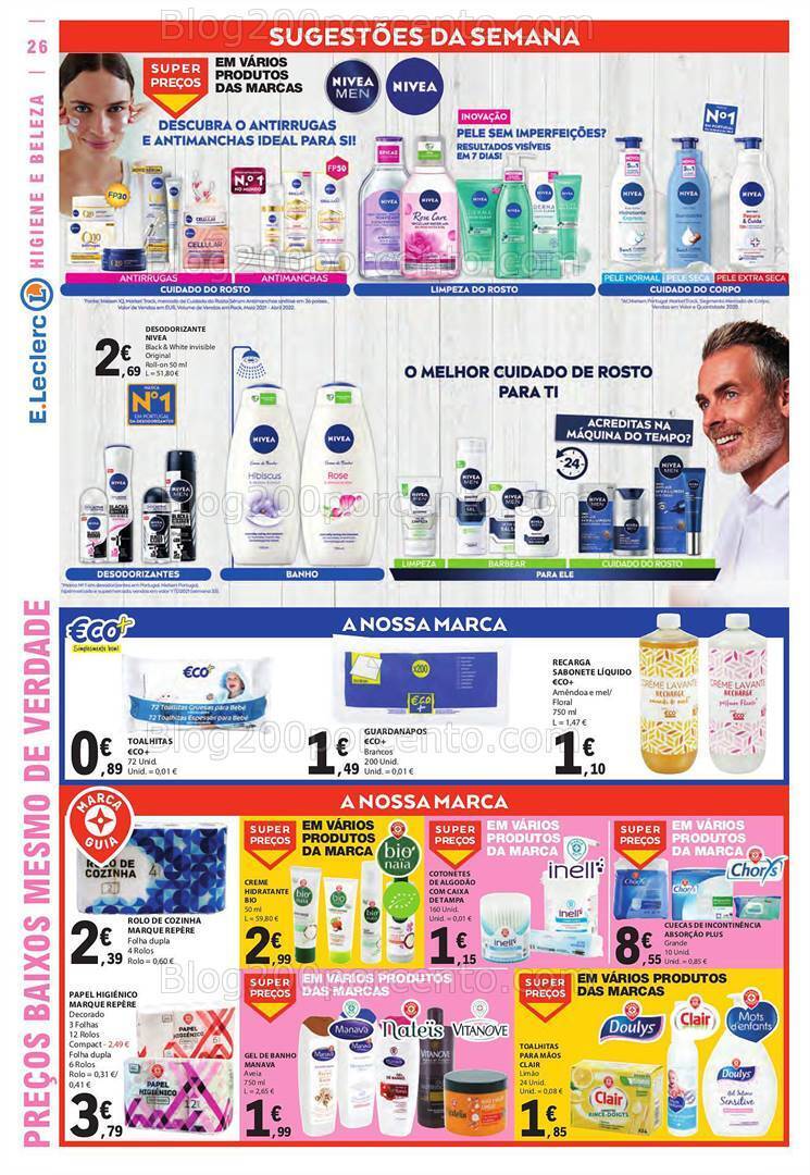 Antevisão Folheto E-LECLERC Promoções de 28 setembro a 4 outubro