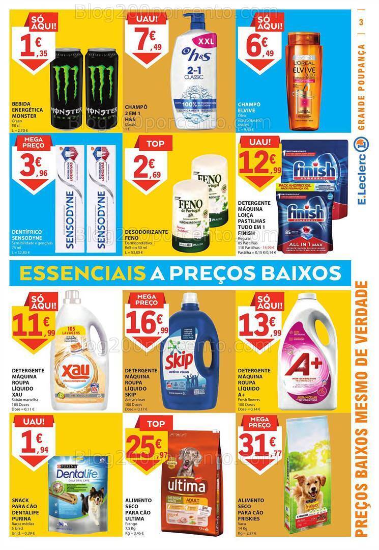 Antevisão Folheto E-LECLERC Promoções de 28 setembro a 4 outubro