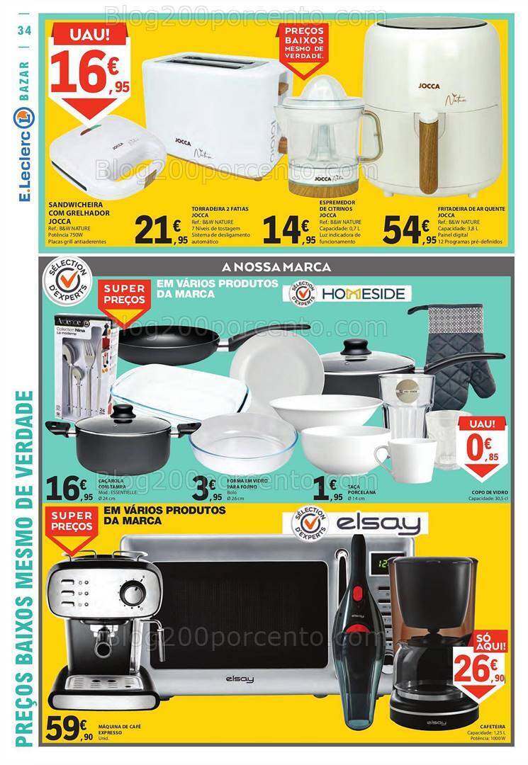 Antevisão Folheto E-LECLERC Promoções de 28 setembro a 4 outubro