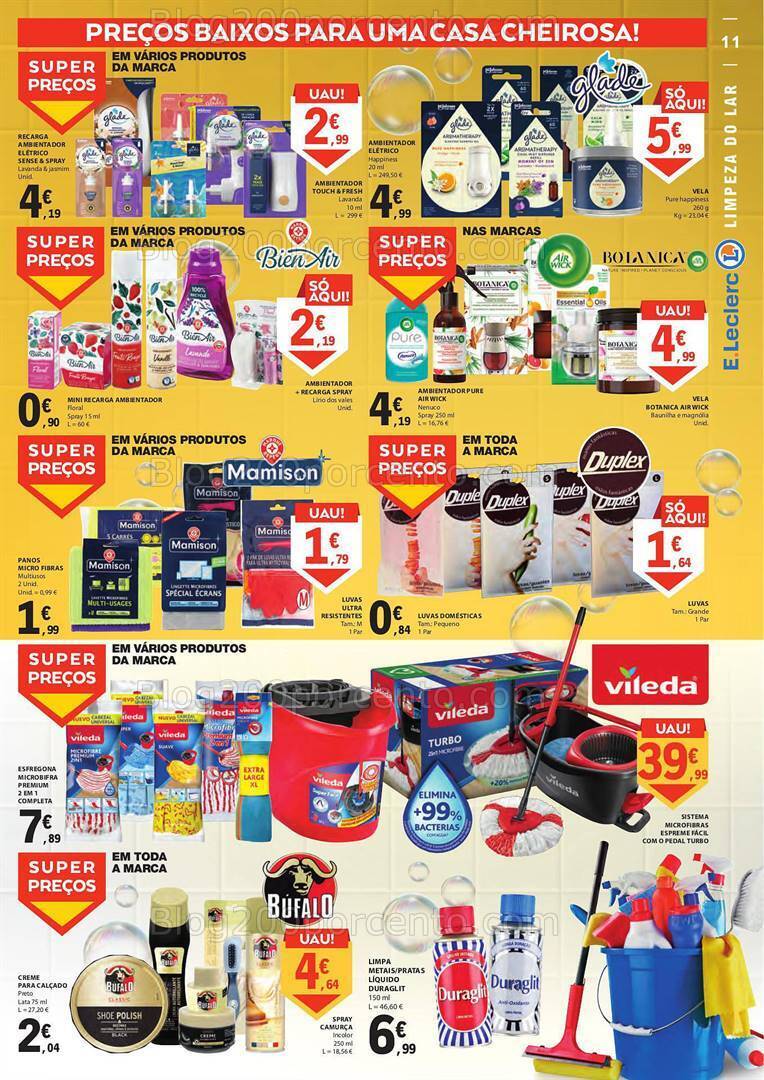 Antevisão Folheto E-LECLERC Promoções de 29 agosto a 10 setembro