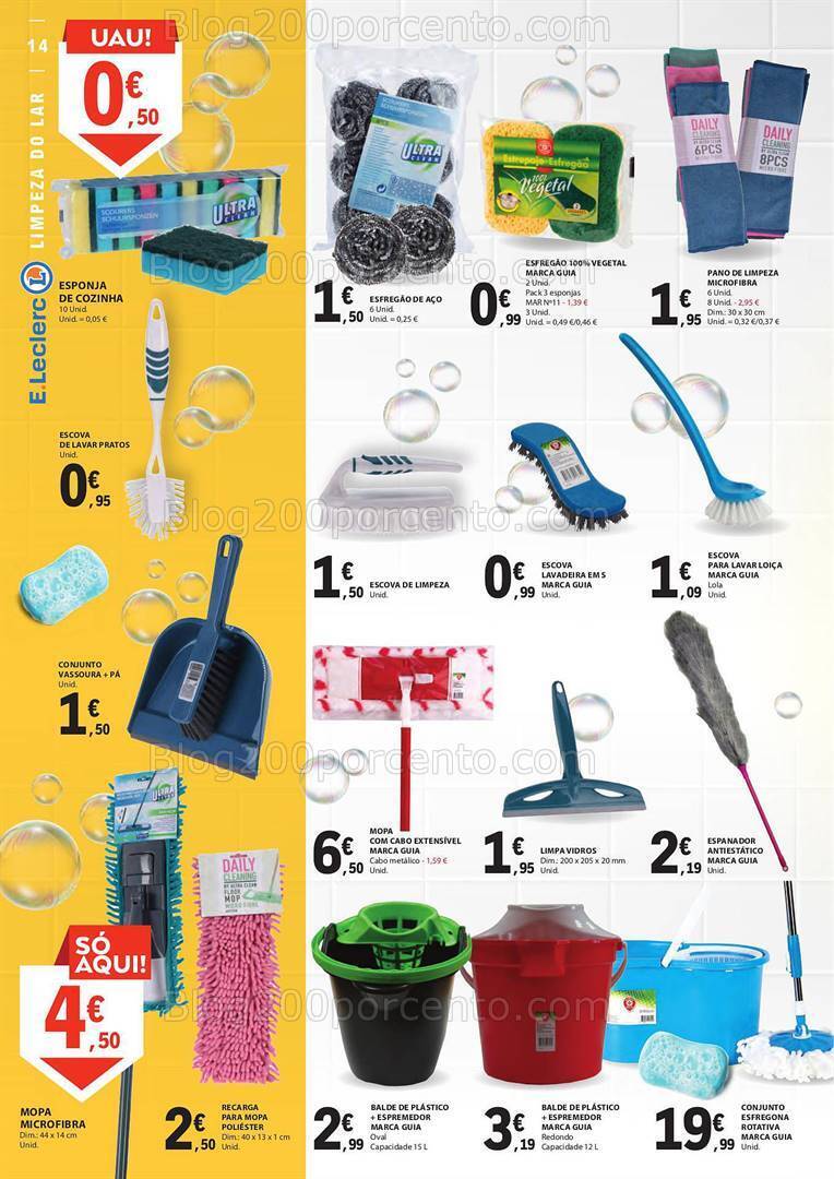 Antevisão Folheto E-LECLERC Promoções de 29 agosto a 10 setembro