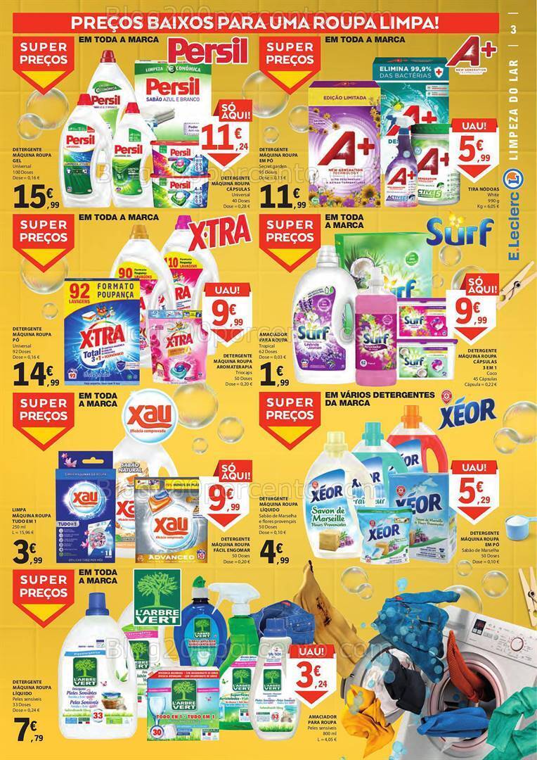 Antevisão Folheto E-LECLERC Promoções de 29 agosto a 10 setembro