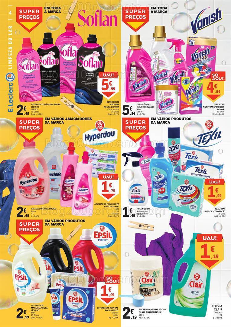 Antevisão Folheto E-LECLERC Promoções de 29 agosto a 10 setembro