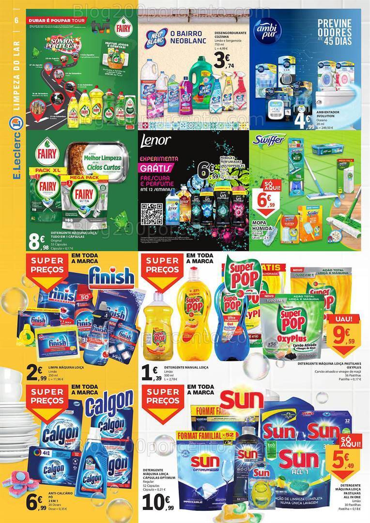 Antevisão Folheto E-LECLERC Promoções de 29 agosto a 10 setembro