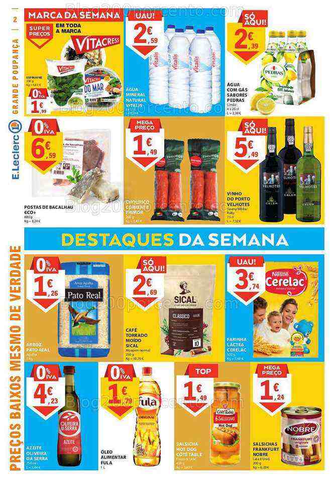 Antevisão Folheto E-LECLERC Promoções de 29 junho a 5 julho