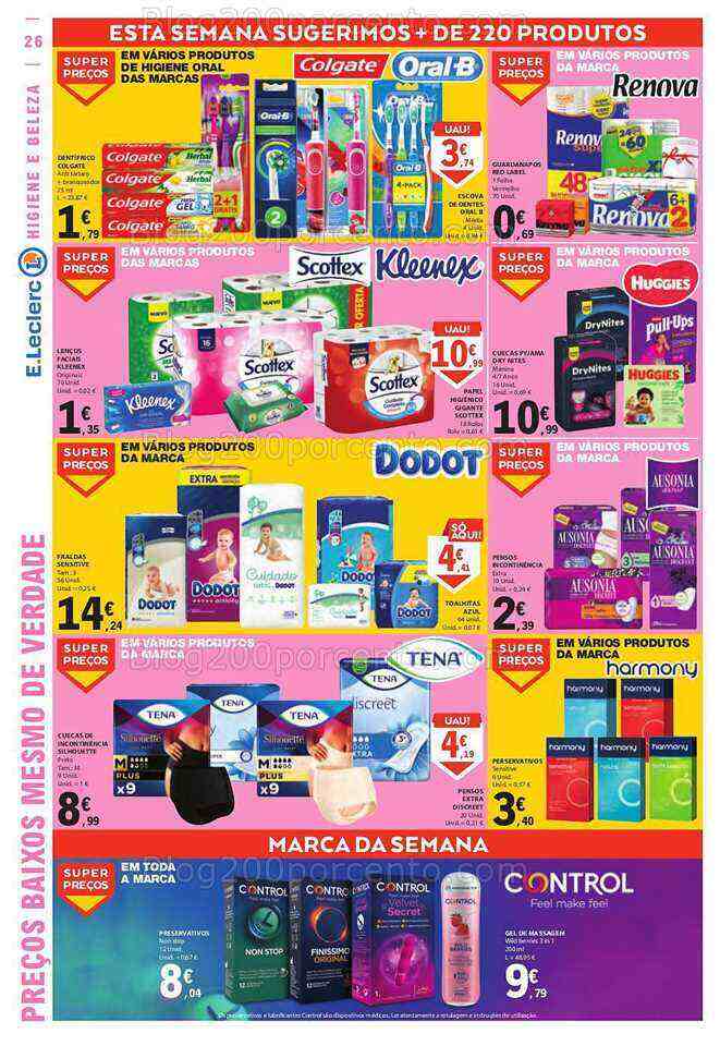 Antevisão Folheto E-LECLERC Promoções de 29 junho a 5 julho