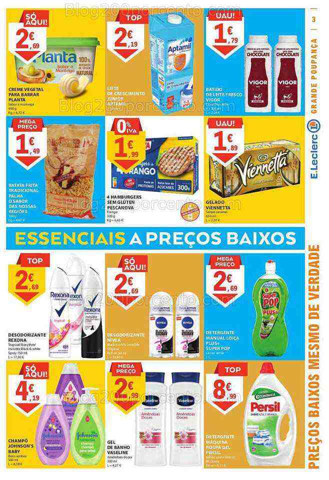 Antevisão Folheto E-LECLERC Promoções de 29 junho a 5 julho