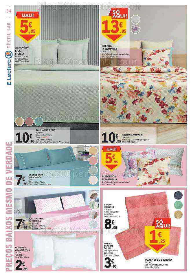 Antevisão Folheto E-LECLERC Bazar Promoções de 29 junho a 5 julho