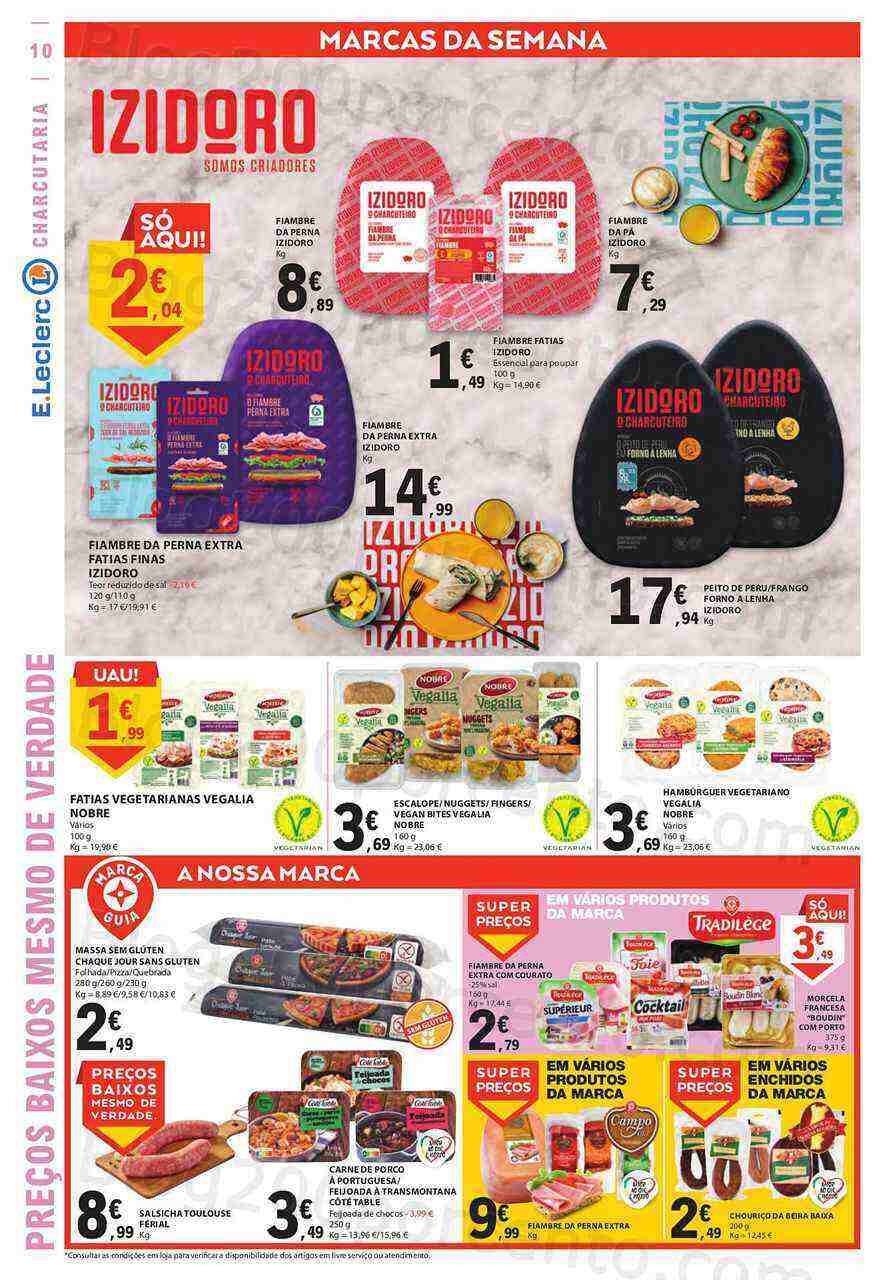 Antevisão Folheto E-LECLERC Promoções 4 a 10 maio