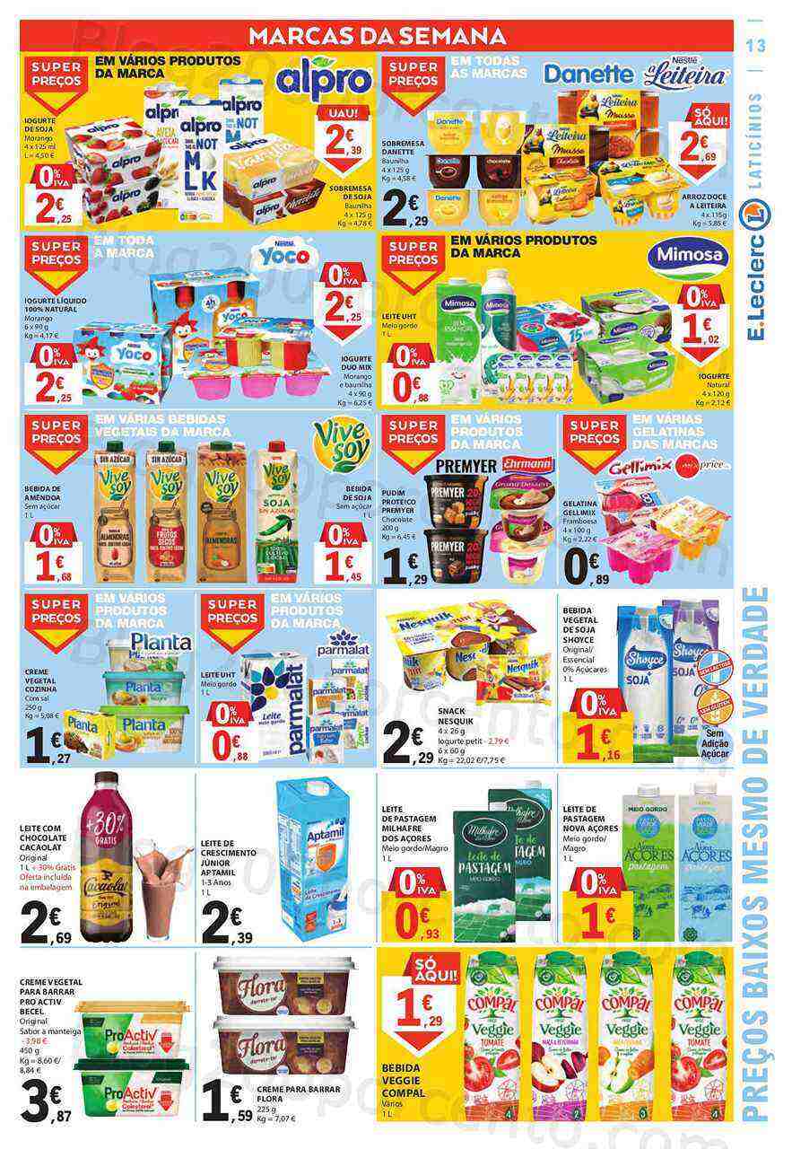 Antevisão Folheto E-LECLERC Promoções 4 a 10 maio