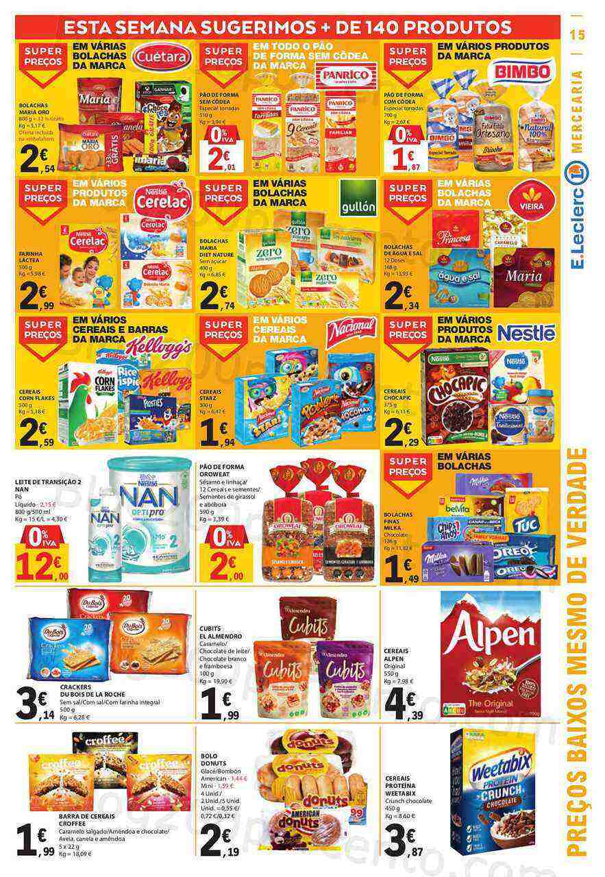Antevisão Folheto E-LECLERC Promoções 4 a 10 maio