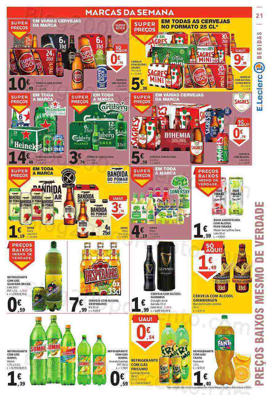 Antevisão Folheto E-LECLERC Promoções 4 a 10 maio