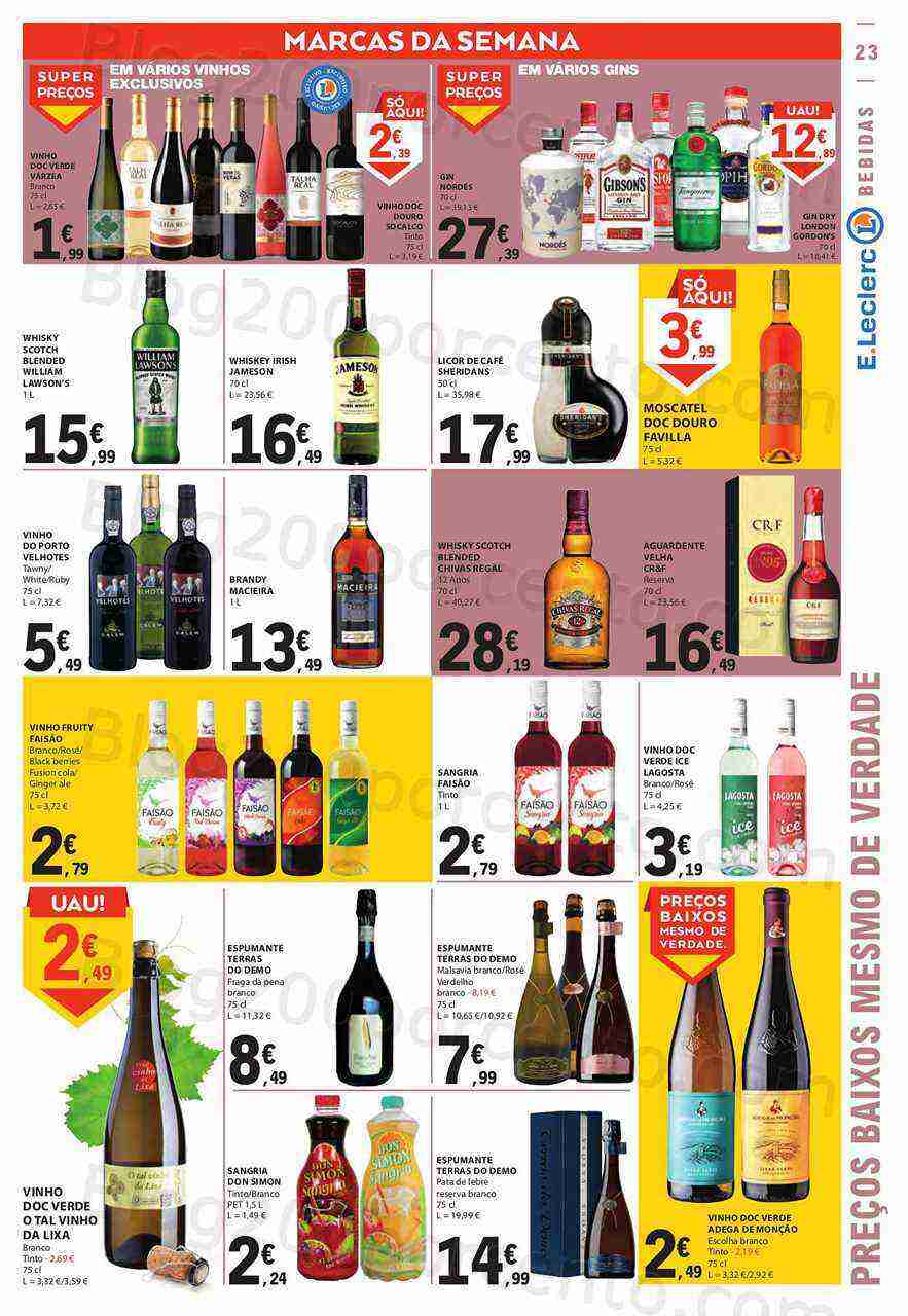 Antevisão Folheto E-LECLERC Promoções 4 a 10 maio