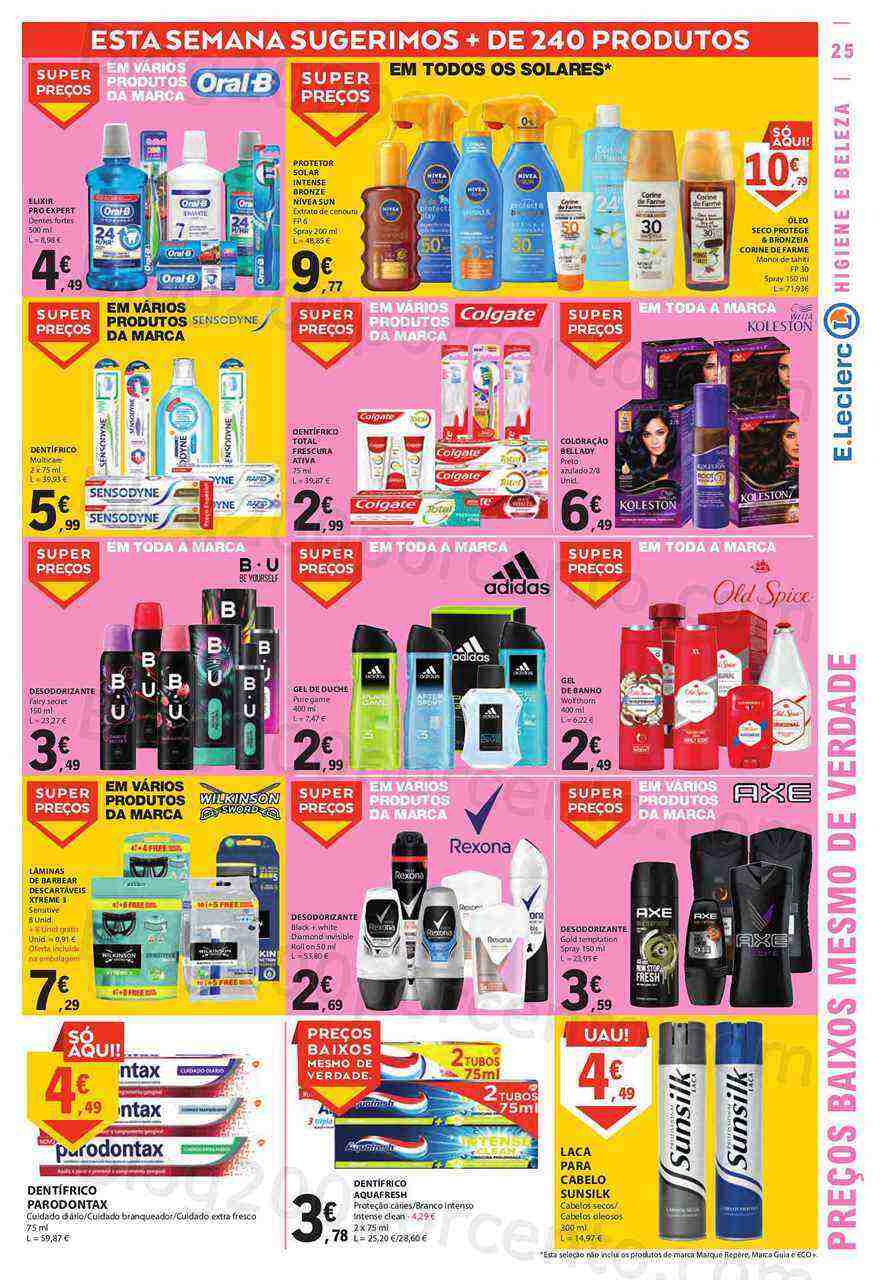 Antevisão Folheto E-LECLERC Promoções 4 a 10 maio