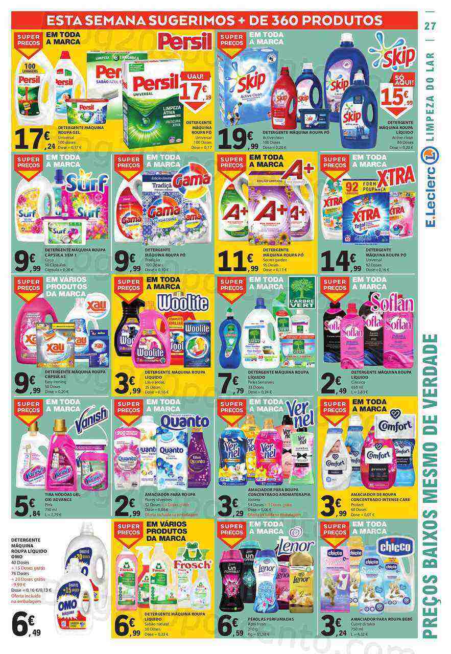 Antevisão Folheto E-LECLERC Promoções 4 a 10 maio