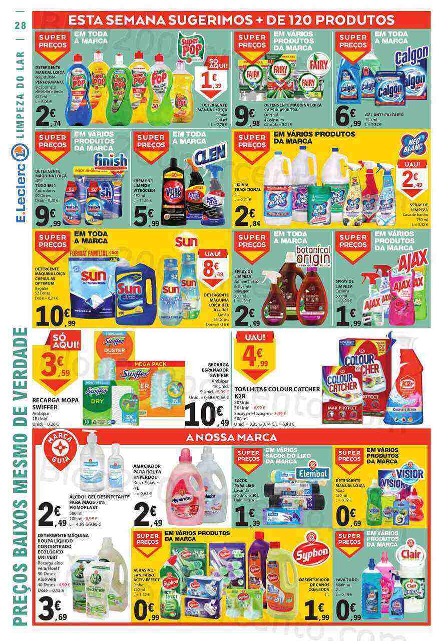 Antevisão Folheto E-LECLERC Promoções 4 a 10 maio