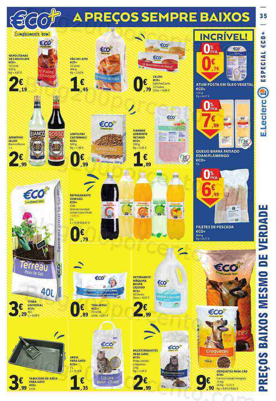 Antevisão Folheto E-LECLERC Promoções 4 a 10 maio