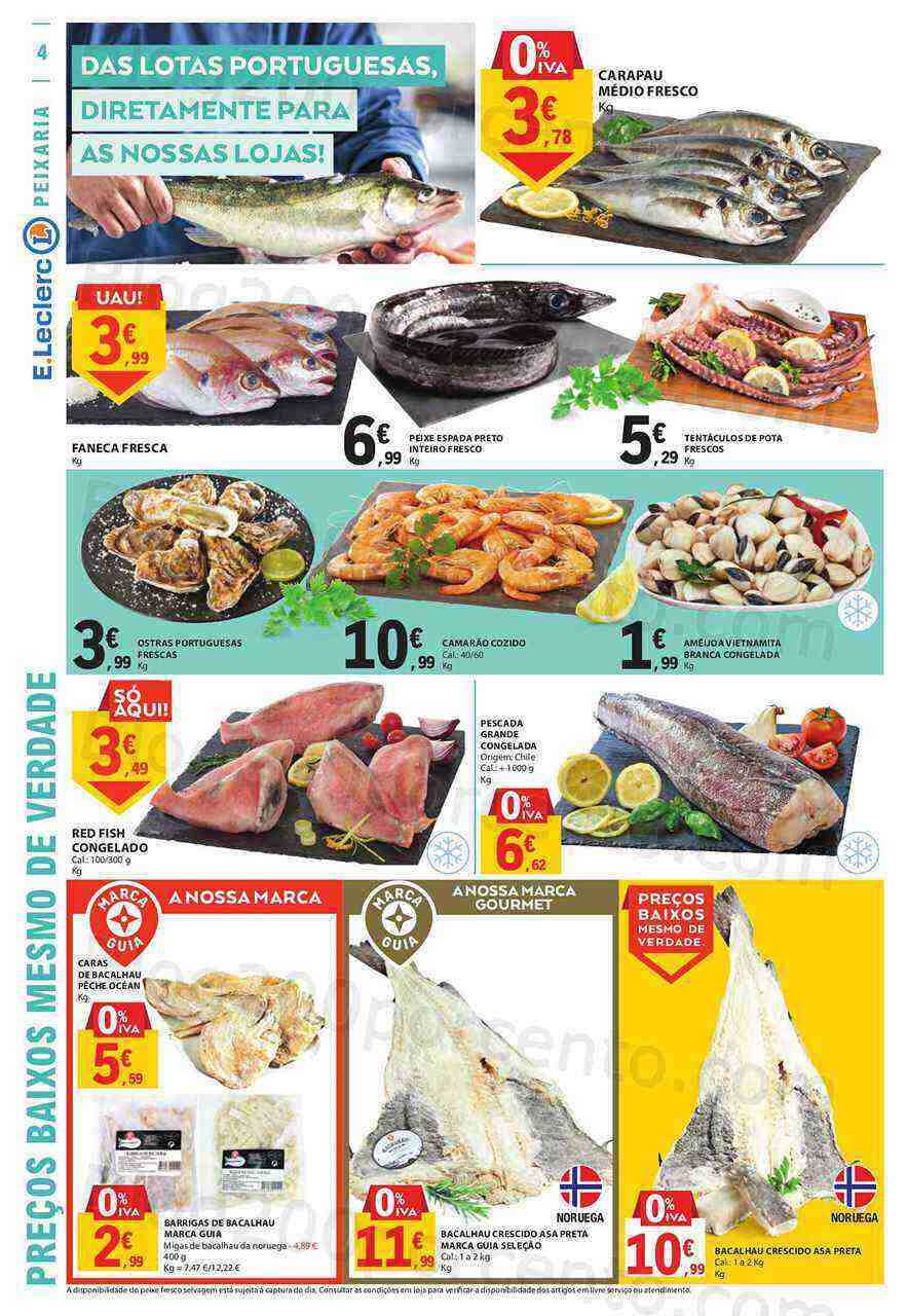 Antevisão Folheto E-LECLERC Promoções 4 a 10 maio