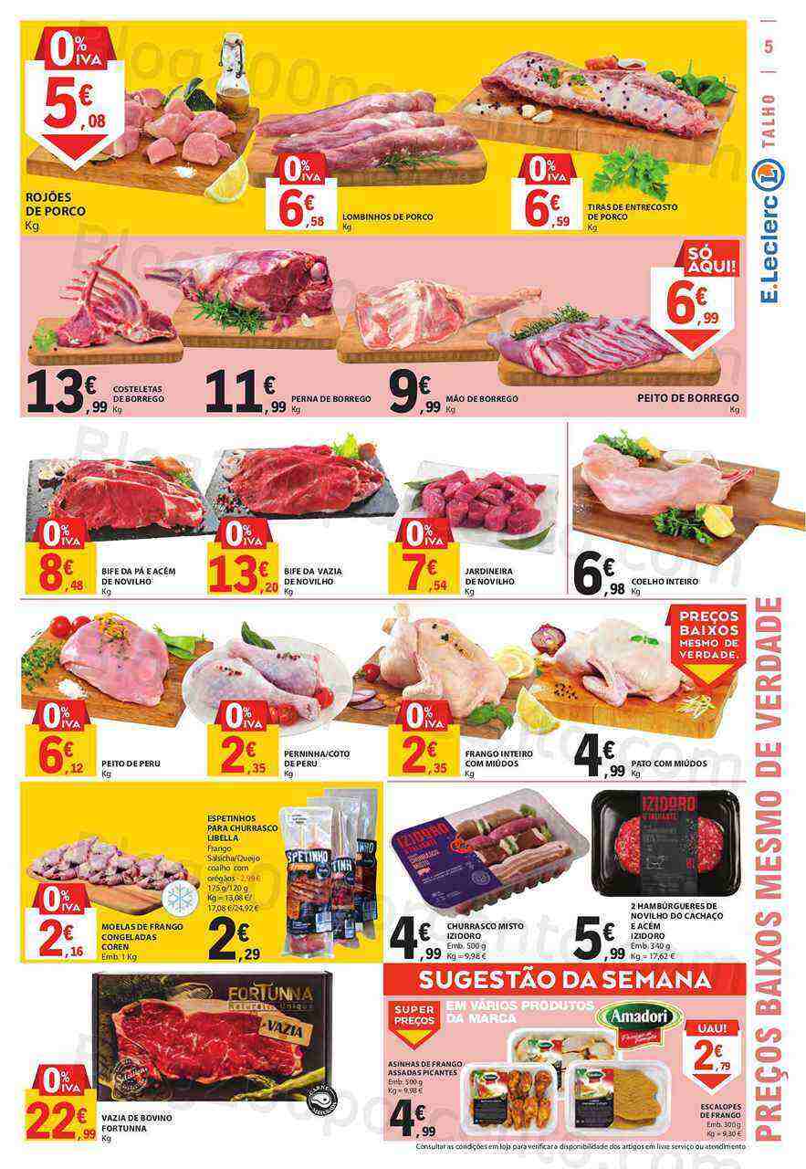 Antevisão Folheto E-LECLERC Promoções 4 a 10 maio