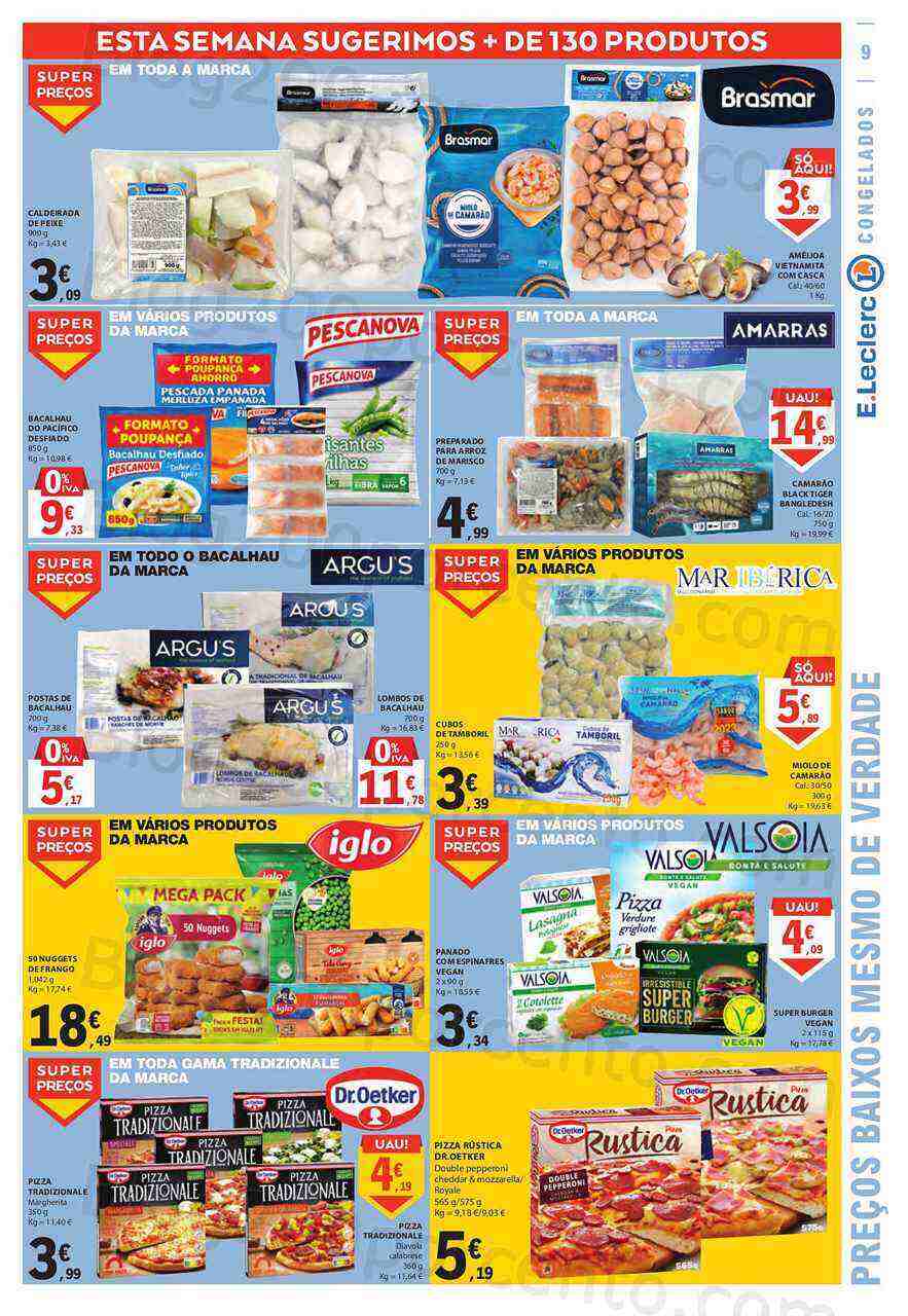 Antevisão Folheto E-LECLERC Promoções 4 a 10 maio