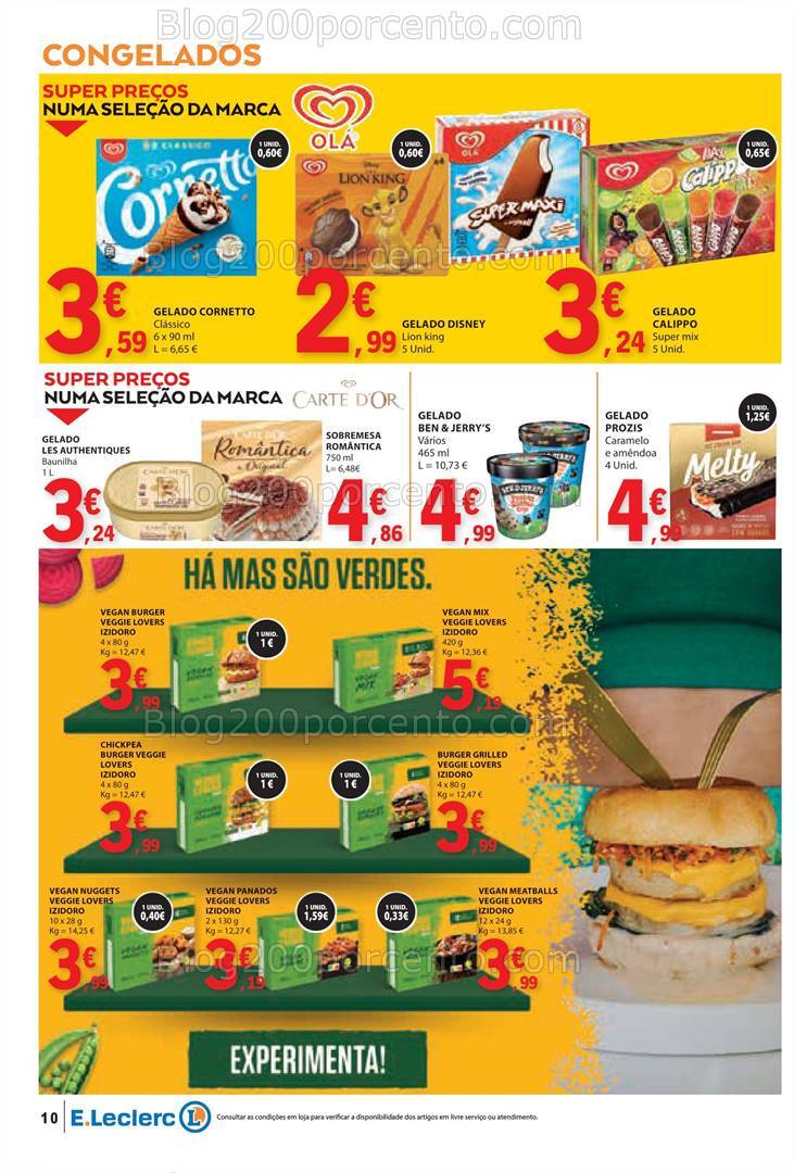 Antevisão Folheto E-LECLERC Promoções de 8 a 14 agosto