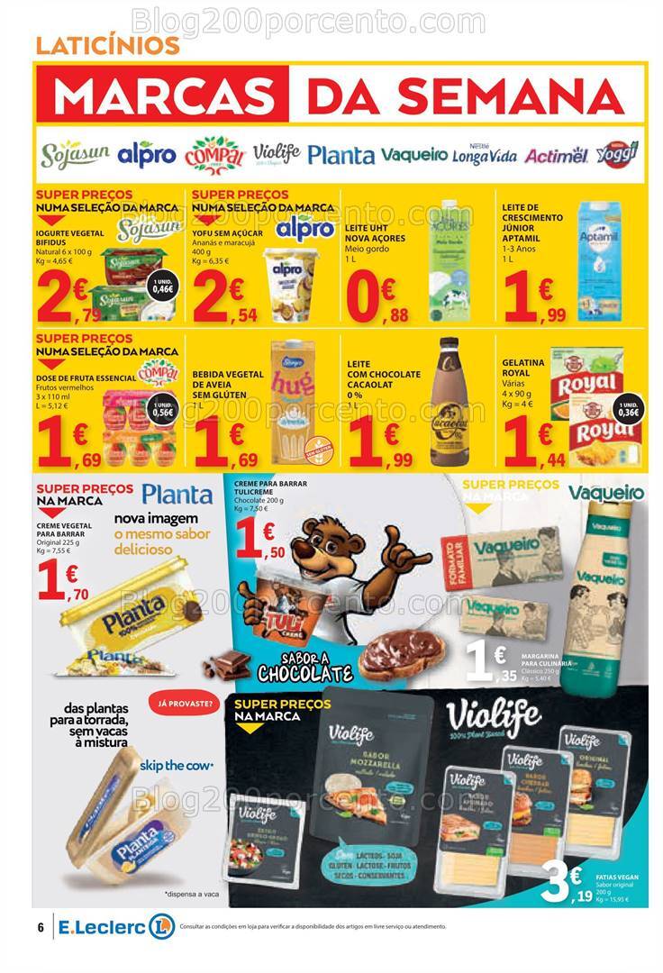 Antevisão Folheto E-LECLERC Promoções de 8 a 14 agosto