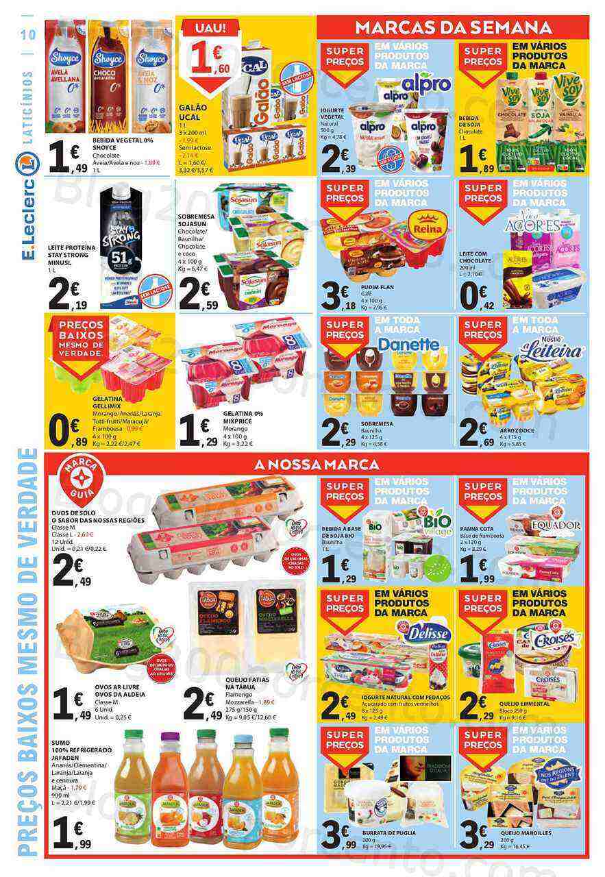 Antevisão Folheto E-LECLERC Promoções de 9 a 15 março